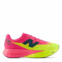 Мъжки Маратонки За Бягане New Balance Fuelcell Supercomp Elite V5 Mens Running Shoes Pink Heat/Green 