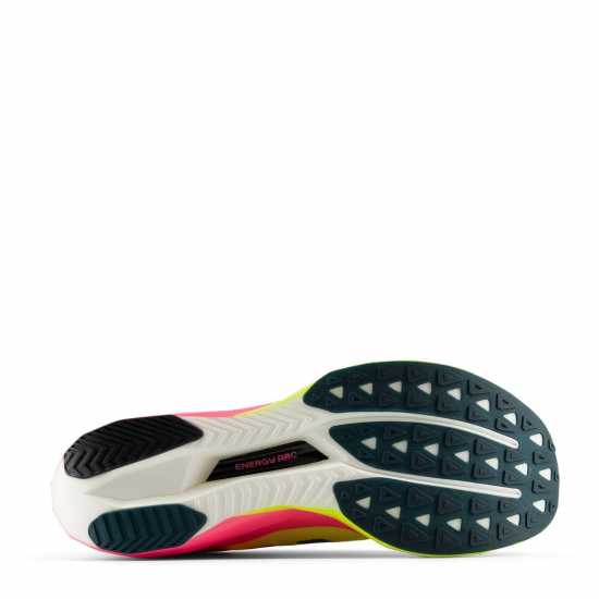 Мъжки Маратонки За Бягане New Balance Fuelcell Supercomp Elite V5 Mens Running Shoes Pink Heat/Green 