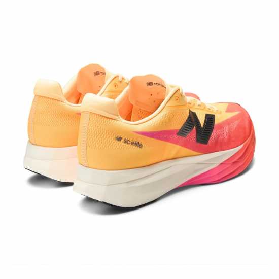 Мъжки Маратонки За Бягане New Balance Fuelcell Supercomp Elite V5 Mens Running Shoes Tangerine Heat 