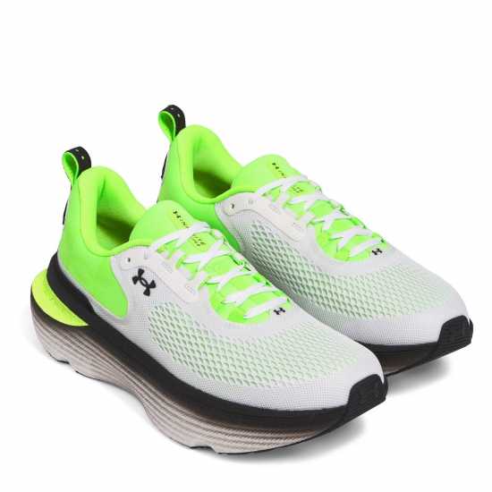 Under Armour Мъжки Обувки За Бягане Infinite Elite 2 Running Shoes Mens Бяло/Зелено Мъжки маратонки