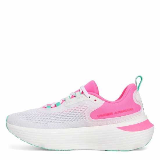 Маратонки за бягане Under Armour Infinit Elite 2 Running Shoes Womens Бяло/Розово/Зелено Under Armour Infinit Elite 2 Running Shoes Womens Бяло/Розово/Зелено Маратонки за бягане