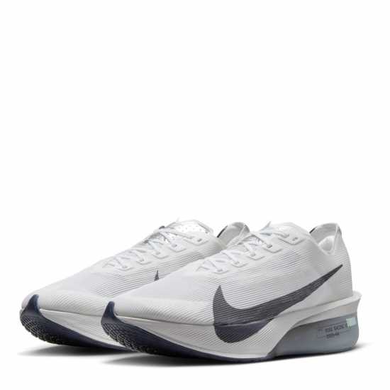 Мъжки маратонки Nike Vaporfly 4 Mens Road Running Shoes White/Iron Nike Vaporfly 4 Mens Road Running Shoes White/Iron Мъжки маратонки