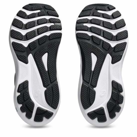 Asics Gt-1000 13 Ps Road Running Shoes Unisex Kids Black/Green 