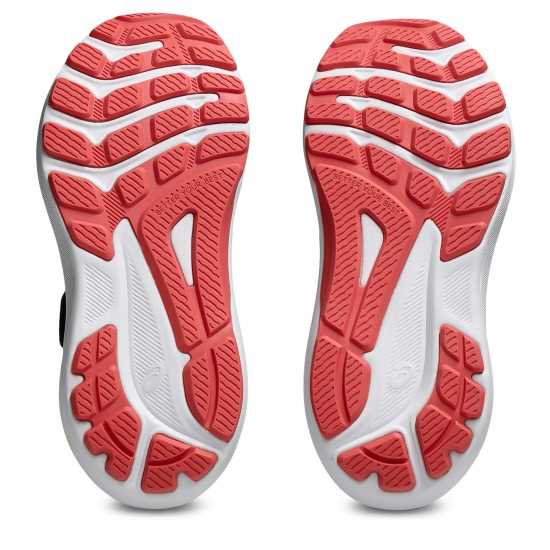 Asics Gt-1000 13 Ps Road Running Shoes Unisex Kids Black/Rubbl Red 