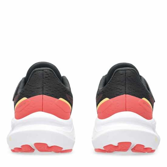 Asics Gt-1000 13 Ps Road Running Shoes Unisex Kids Black/Rubbl Red 