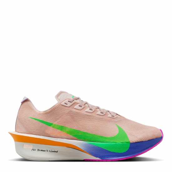 Nike Vaporfly 4 Road Running Shoes Womens ЕК Червено/Зелено 