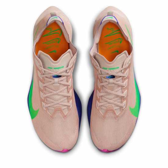 Nike Vaporfly 4 Road Running Shoes Womens ЕК Червено/Зелено 