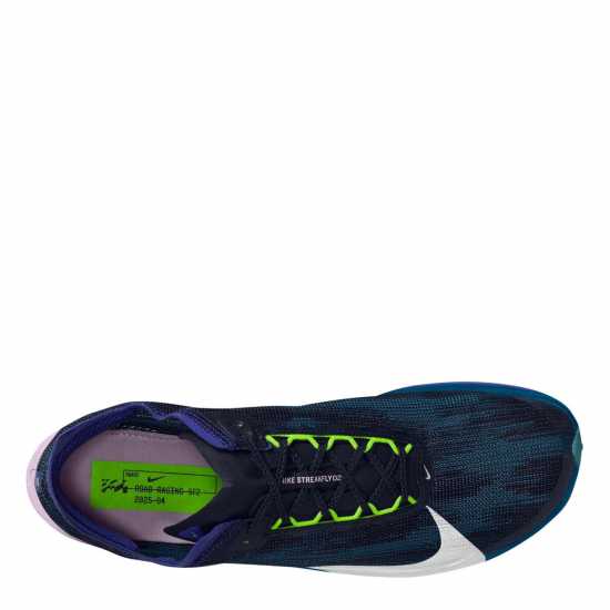 Nike Мъжки Обувки За Бягане Streakfly 2 Road Running Shoes Mens Обсидиан/Бял Nike Мъжки Обувки За Бягане Streakfly 2 Road Running Shoes Mens