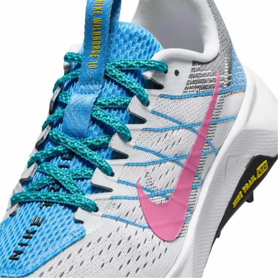 Nike Маратонки За Бягане По Пътеки Wildhorse 10 Trail Running Shoes Womens Бяло/Розово Маратонки за бягане
