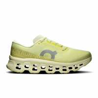 On Mens Cloudmonster 3 Running Shoes Limelight 