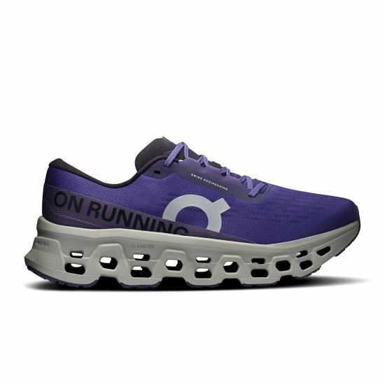 On Mens Cloudmonster 3 Running Shoes Twilight/White On Mens Cloudmonster 3 Running Shoes Twilight/White