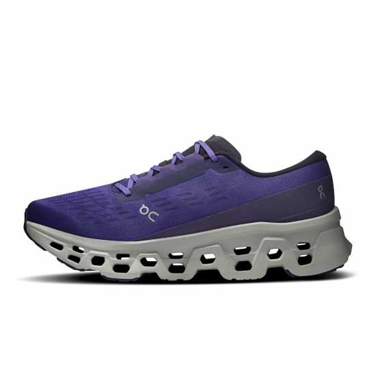 On Mens Cloudmonster 3 Running Shoes Twilight/White On Mens Cloudmonster 3 Running Shoes Twilight/White