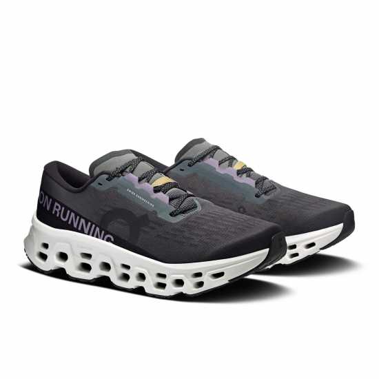 On Mens Cloudmonster 3 Running Shoes Eclipse/Frost On Mens Cloudmonster 3 Running Shoes Eclipse/Frost