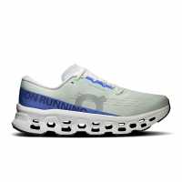 On Mens Cloudmonster 3 Running Shoes Iceberg/Ivory 
