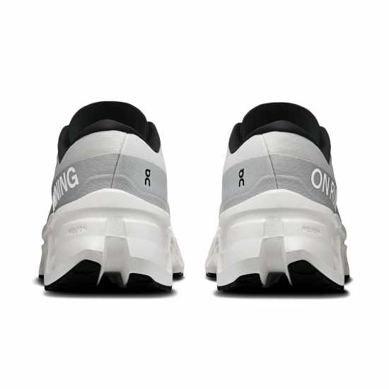 On Womens Cloudmonster 3 Running Shoes White/White On Womens Cloudmonster 3 Running Shoes White/White