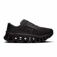 On Womens Cloudmonster 3 Running Shoes Black/Black On Womens Cloudmonster 3 Running Shoes Black/Black