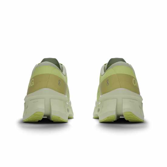 On Womens Cloudmonster 3 Running Shoes Limelight On Womens Cloudmonster 3 Running Shoes Limelight