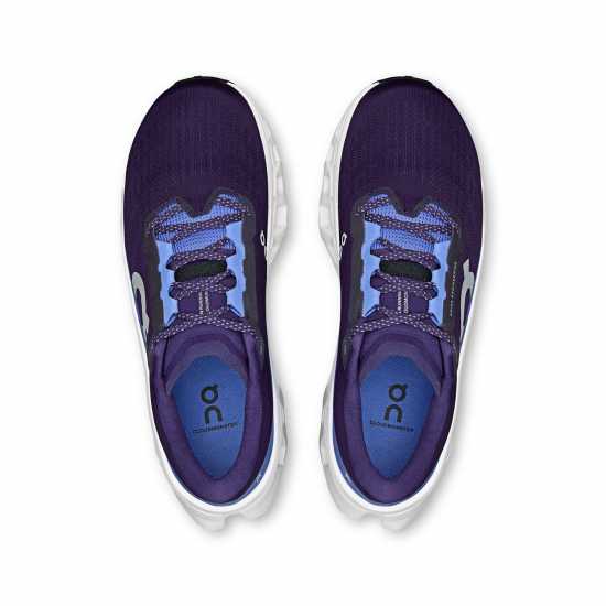 On Womens Cloudmonster 3 Running Shoes Nebula/Ivory On Womens Cloudmonster 3 Running Shoes Nebula/Ivory