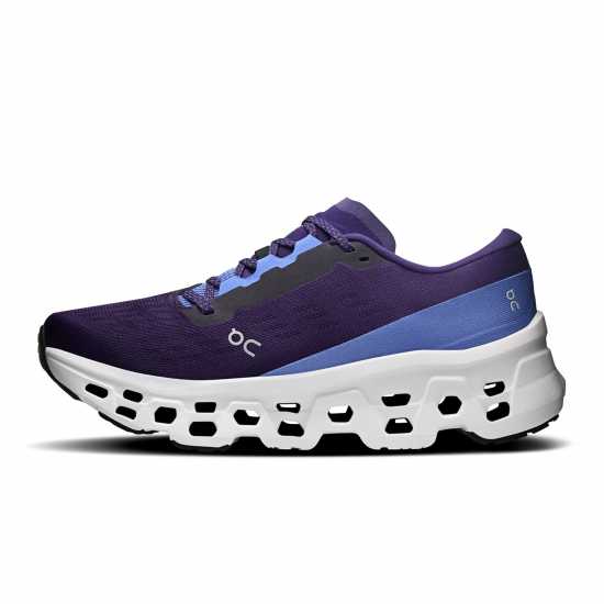 On Womens Cloudmonster 3 Running Shoes Nebula/Ivory On Womens Cloudmonster 3 Running Shoes Nebula/Ivory