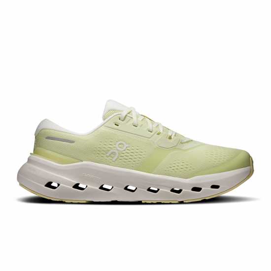 On Mens Cloudrunner 3 Road Running Shoes Linen/Ivory 