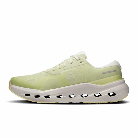 On Mens Cloudrunner 3 Road Running Shoes Linen/Ivory 