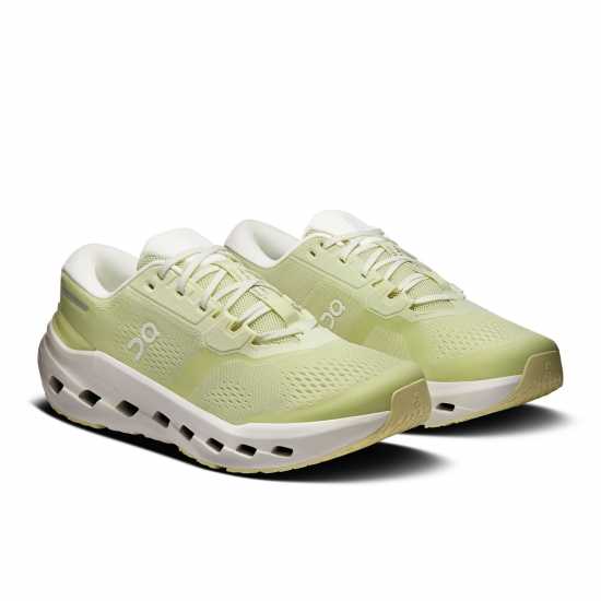 On Mens Cloudrunner 3 Road Running Shoes Linen/Ivory 