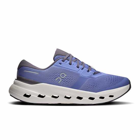 On Mens Cloudrunner 3 Road Running Shoes Sailor/Ivory 