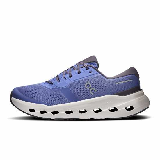 On Mens Cloudrunner 3 Road Running Shoes Sailor/Ivory 