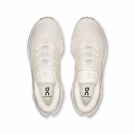 On Mens Cloudrunner 3 Road Running Shoes White/Glacier 