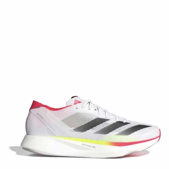 Adidas Мъжки Маратонки За Бягане Adizero Takumi Sen 10 Mens Running Shoes Бяло/Червено Мъжки маратонки