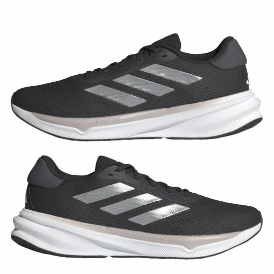 Adidas Мъжки Маратонки За Бягане Supernova Stride Mens Running Shoes Black/White - Мъжки маратонки
