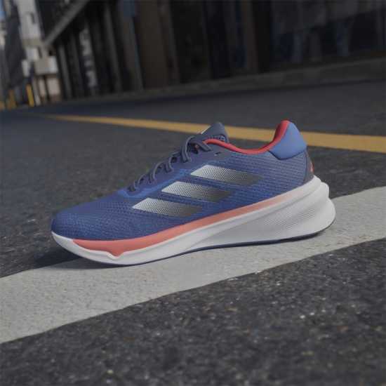 Adidas Мъжки Маратонки За Бягане Supernova Stride Mens Running Shoes Кобалтово синьо Мъжки маратонки