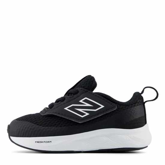 New Balance Nw625V1 Medium 055 Road Running Shoes Unisex Kids Black/White Bk 