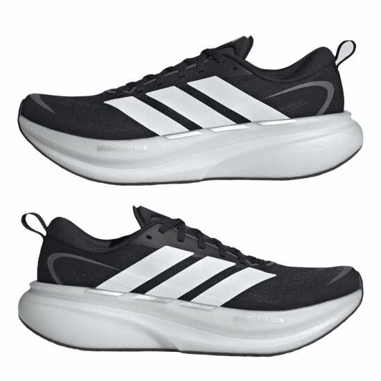 Adidas Мъжки Маратонки За Бягане Supernova Glide Mens Running Shoes Black/White Adidas Мъжки Маратонки За Бягане Supernova Glide Mens Running Shoes Black/White