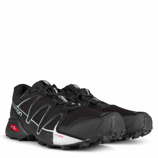 Salomon Мъжки Маратонки Бягане По Пътеки Speedcross Vario 2 Goretex Mens Trail Running Shoes Black/Black Мъжки маратонки