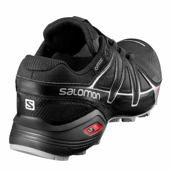 Salomon Мъжки Маратонки Бягане По Пътеки Speedcross Vario 2 Goretex Mens Trail Running Shoes Phantom Black Мъжки маратонки