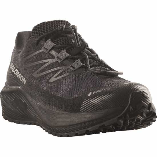 Salomon Маратонки За Бягане По Пътеки Aero Flow Gravel Gtx Trail Running Shoes Womens Black/Black 