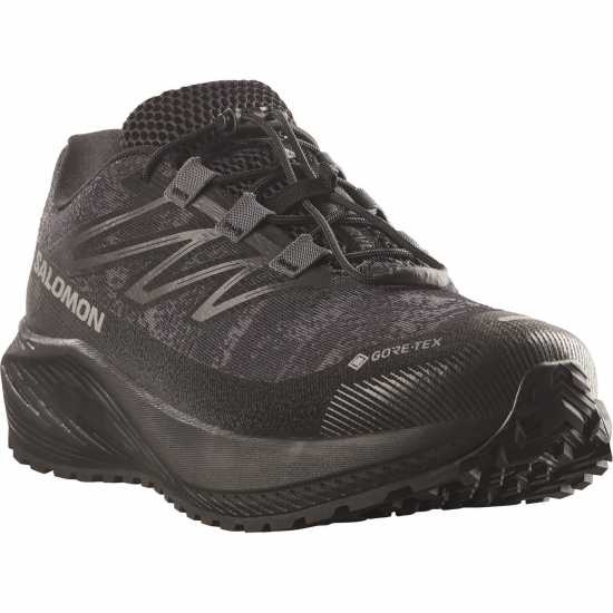 Salomon Мъжки Маратонки Бягане По Пътеки Aero Flow Gravel Gtx Trail Running Shoes Mens Black/Black 