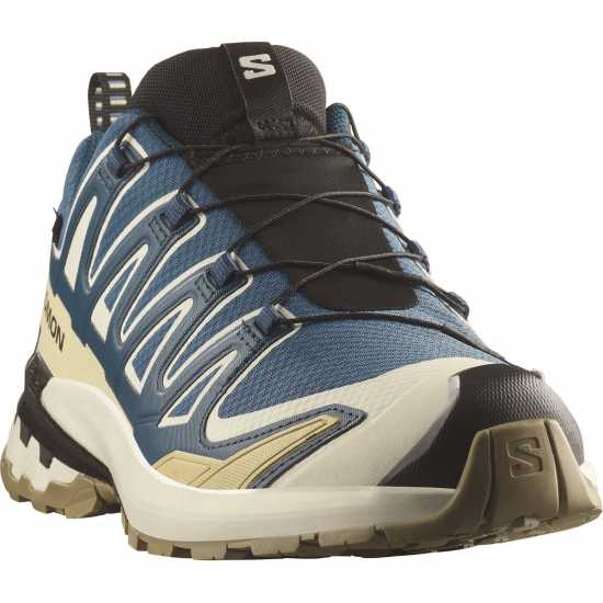Salomon Мъжки Маратонки За Бягане Xa Pro 3D V9 Mens Trail Running Shoe Син/Ледена стълба 