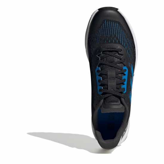Adidas Мъжки Маратонки Бягане По Пътеки Terrex Agravic Flow 2 Trail Running Shoes Mens Black/Blue Мъжки маратонки