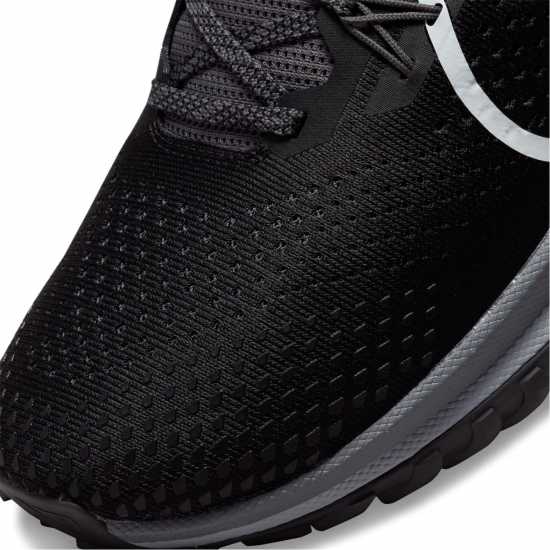 Nike Мъжки Маратонки Бягане По Пътеки React Pegasus 4 Mens Trail Running Shoes Black/Grey Мъжки високи кецове