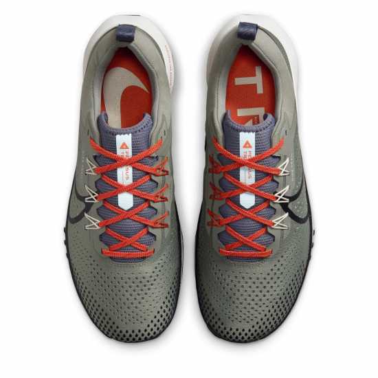 Nike Мъжки Маратонки Бягане По Пътеки React Pegasus 4 Mens Trail Running Shoes Dark Stucco Мъжки маратонки