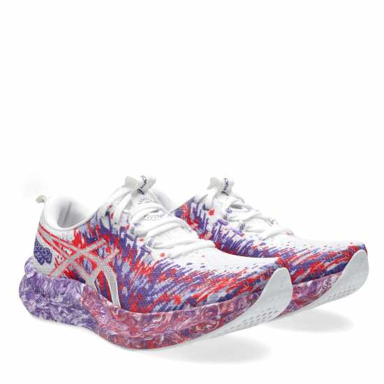 Маратонки за бягане Asics Noosa Tri 16 Road Running Shoes Womens White/Purple Asics Noosa Tri 16 Road Running Shoes Womens White/Purple Маратонки за бягане