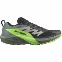 Salomon Sense Ride 5 Men's Trail Running Shoes Black/Green Мъжки маратонки