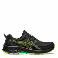 Asics Gel Venture 9 Men's Trail Running Shoes Black/Lime Мъжки маратонки