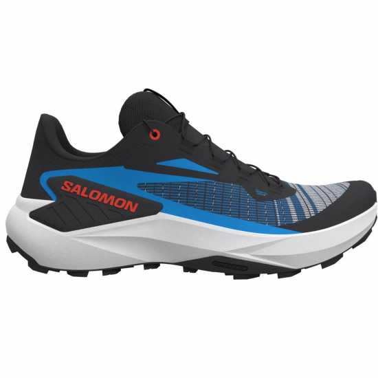 Salomon Мъжки Маратонки Бягане По Пътеки Genesis Mens Trail Running Shoes Черно/Синьо Salomon Мъжки Маратонки Бягане По Пътеки Genesis Mens Trail Running Shoes Черно/Синьо