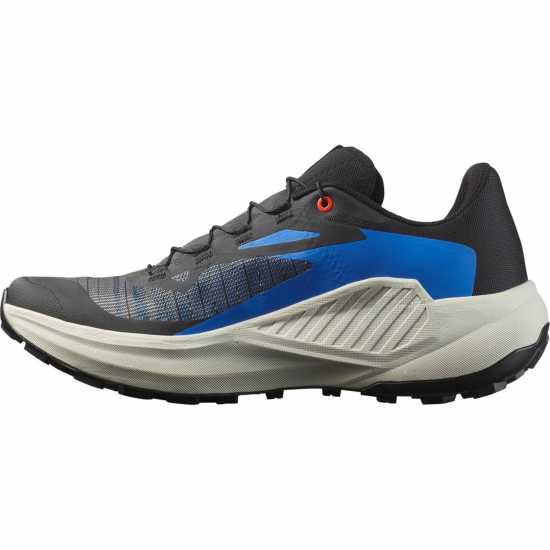 Salomon Мъжки Маратонки Бягане По Пътеки Genesis Mens Trail Running Shoes Черно/Синьо Salomon Мъжки Маратонки Бягане По Пътеки Genesis Mens Trail Running Shoes Черно/Синьо