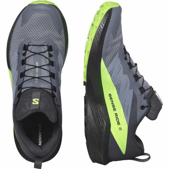 Salomon Sense Ride 5 GoreTex Men's Trail Running Shoes Флинт/Черен 