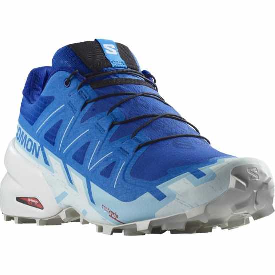 Salomon Speedcross 6 Men's Trail Running Shoes Blue/White Мъжки маратонки