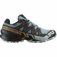 Salomon Маратонки За Бягане По Пътеки Speedcross 6 Goretex Men's Trail Running Shoes Trooper/Black 